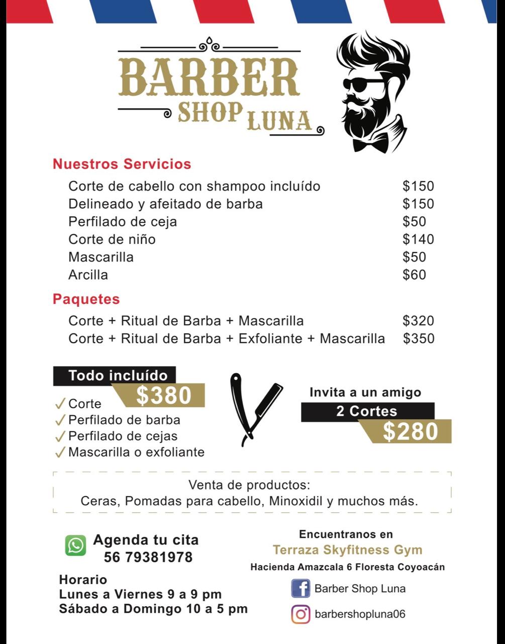 LUNA BARBER SHOP